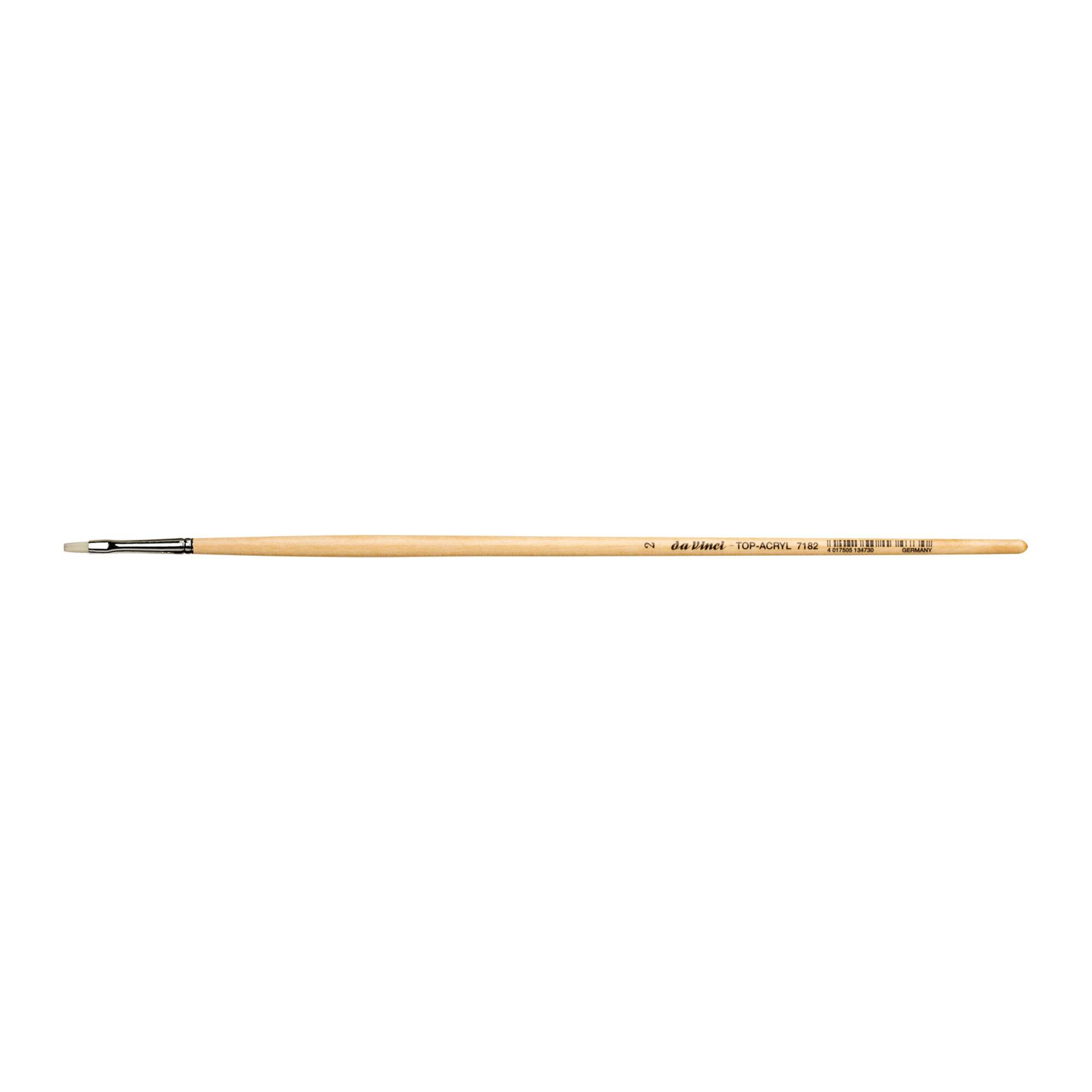 da Vinci TOP ACRYL Series 7182 Synthetic Flat Brush
